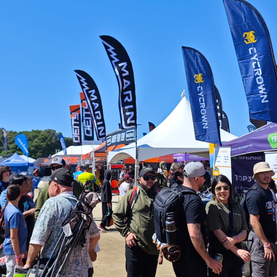 CYCROWN Shines at 2024 Sea Otter Classic with Innovative E-Bikes