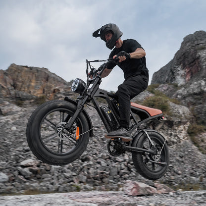 CycHunter Moped-Style Electric Bike