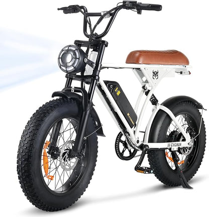 CycRun Vintage Moped Electric Bike