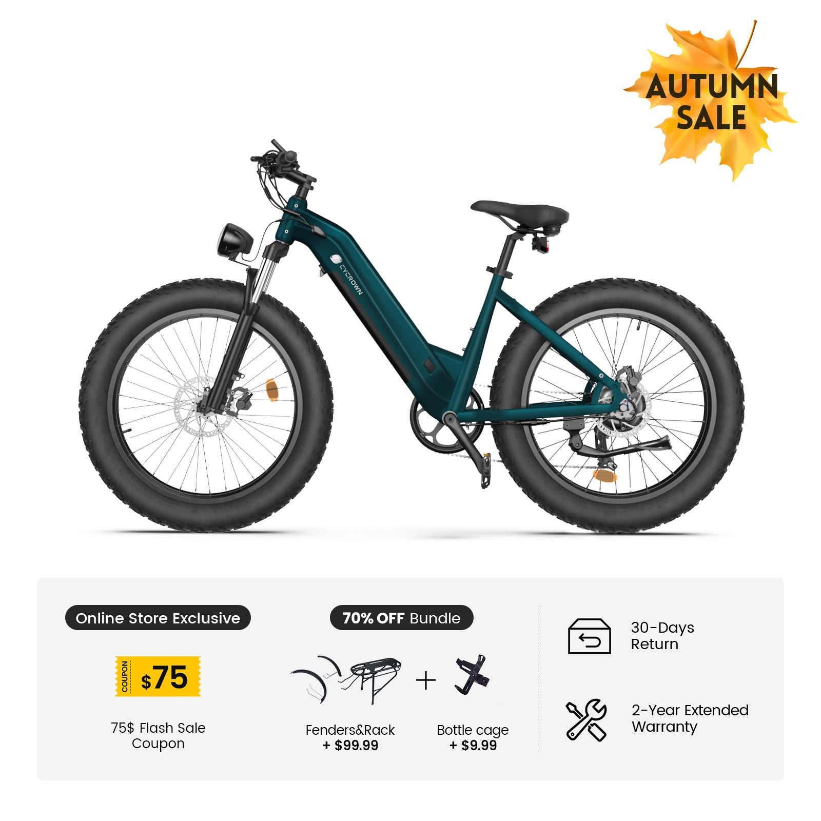 CycVerve All-terrain Electric Bike