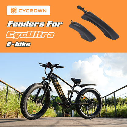 CycUltra Ebike Front & Rear Fenders