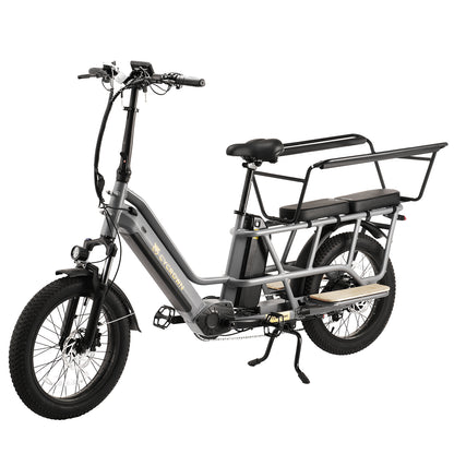 CycWagen Dual Battery Longtail Cargo Ebike